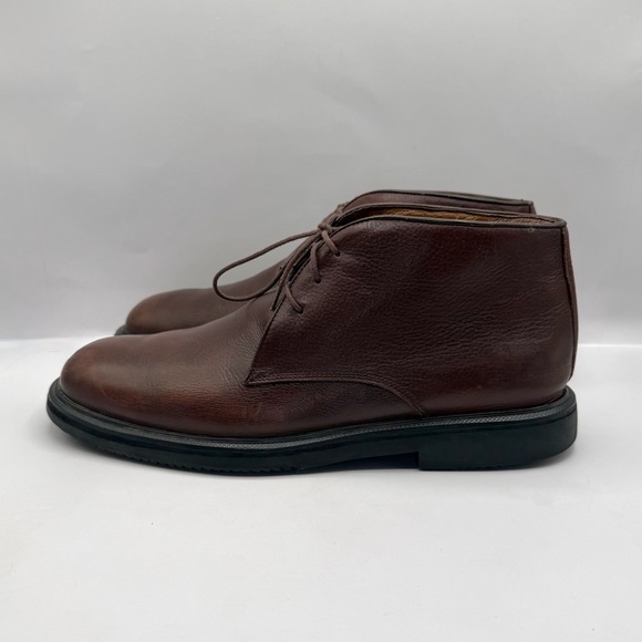 Hush Puppies Men’s Leather Lace Up Chukka Style Boot Comfort Chestnut Size 11 M main image 10